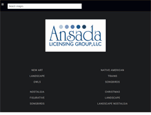 Tablet Screenshot of ansadagroup.com